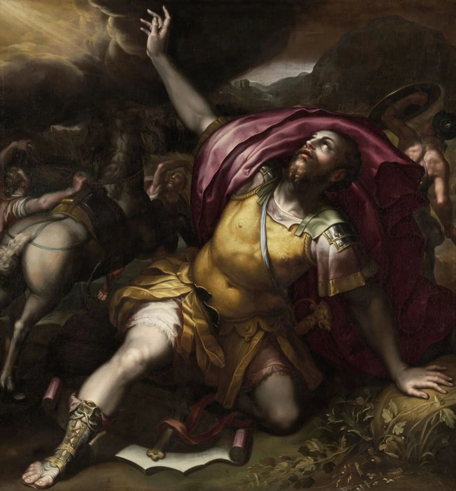 La conversione di Paul - Denis Calvaert