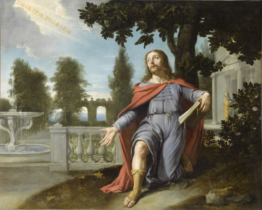 La Conversione di sant'Agostino - Philippe de Champaigne