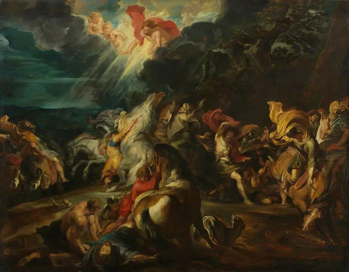 La conversion de saint Paul - Peter Paul Rubens image 1 reproduction d’œuvre d’art à l’huile