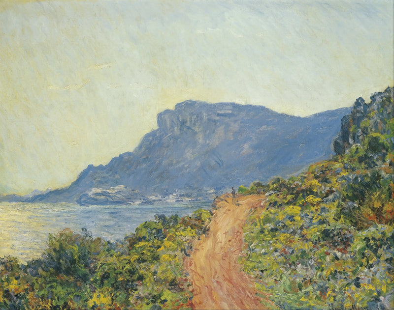 La Corniche vicino a Monaco - Claude Monet