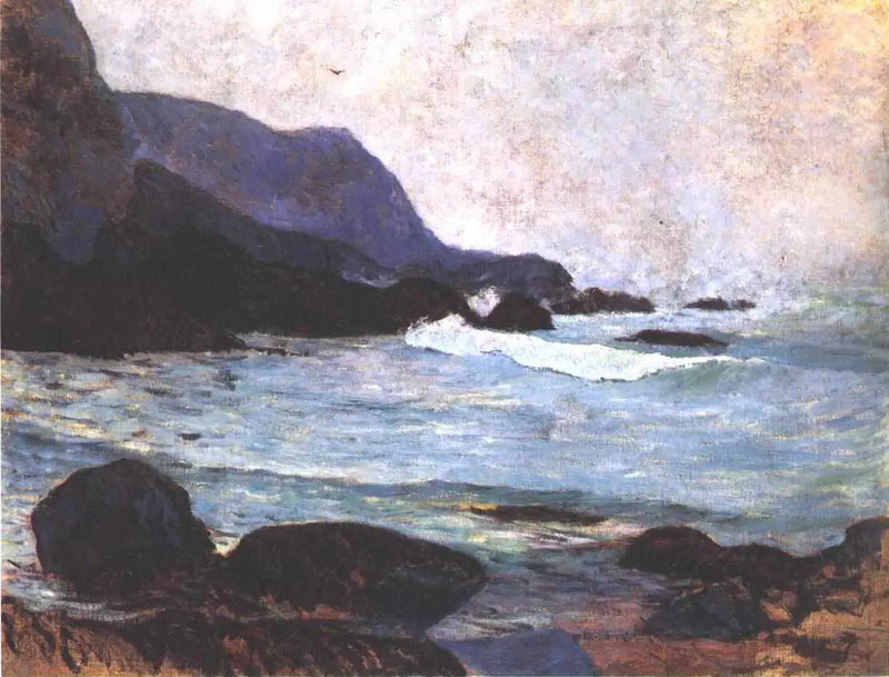 La costa di Bellangenay - Paul Gauguin