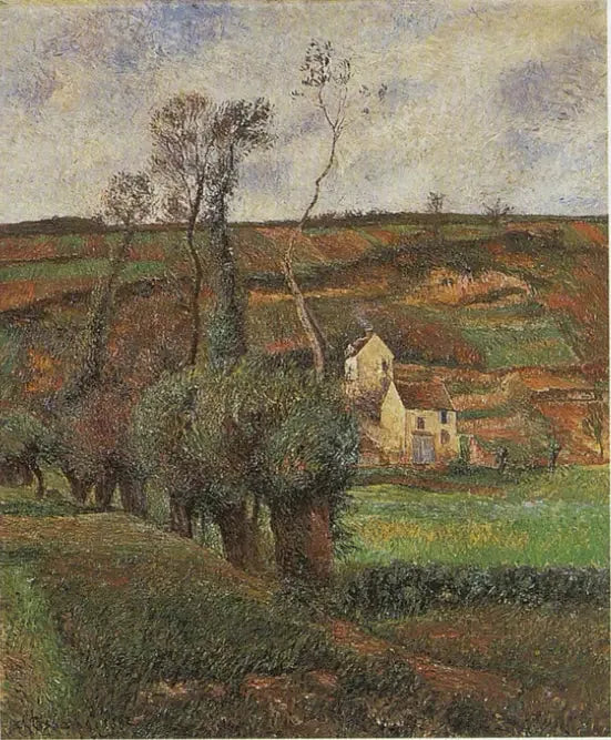 La costa Lézard a Pontoise - Camille Pissarro