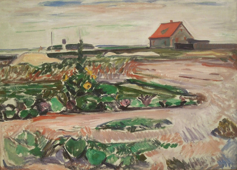 La Costa vicino a Lübeck - Edvard Munch