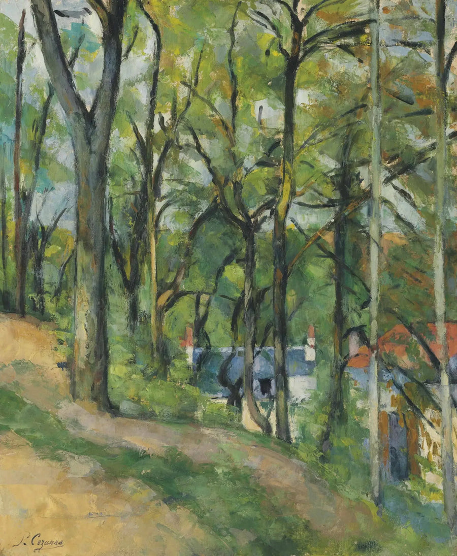 La Côte Saint-Denis a Pontoise - Paul Cézanne
