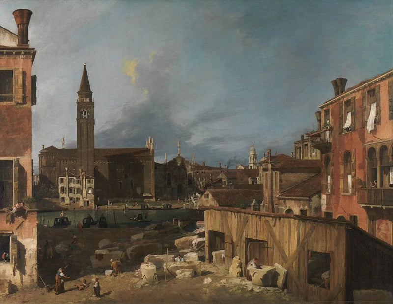 La Corte del sarto di pietra - Canaletto
