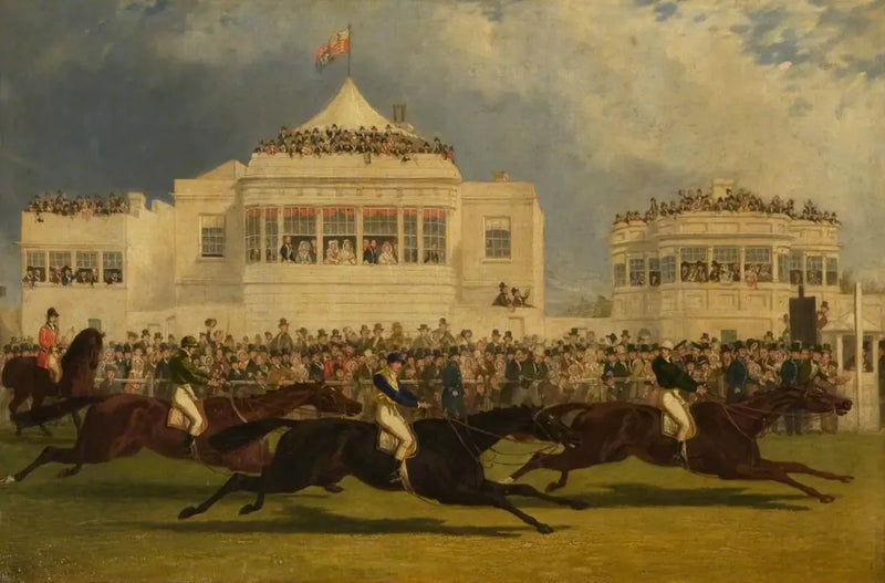 La course per la Coppa dell'Imperatore di Russia a Ascot, 1845 - John Frederick Herring, Sr.