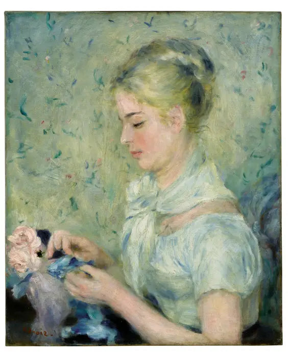 La cucitrice - Pierre-Auguste Renoir