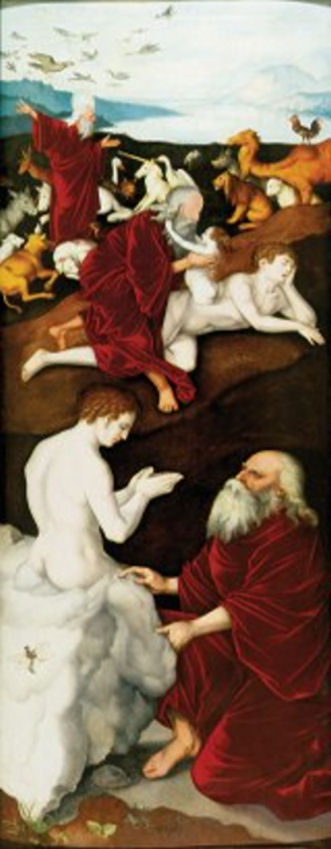 La Creazione degli Uomini e degli Animali - Hans Baldung Grien
