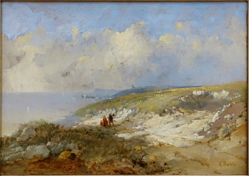 La baia - Eugène Boudin