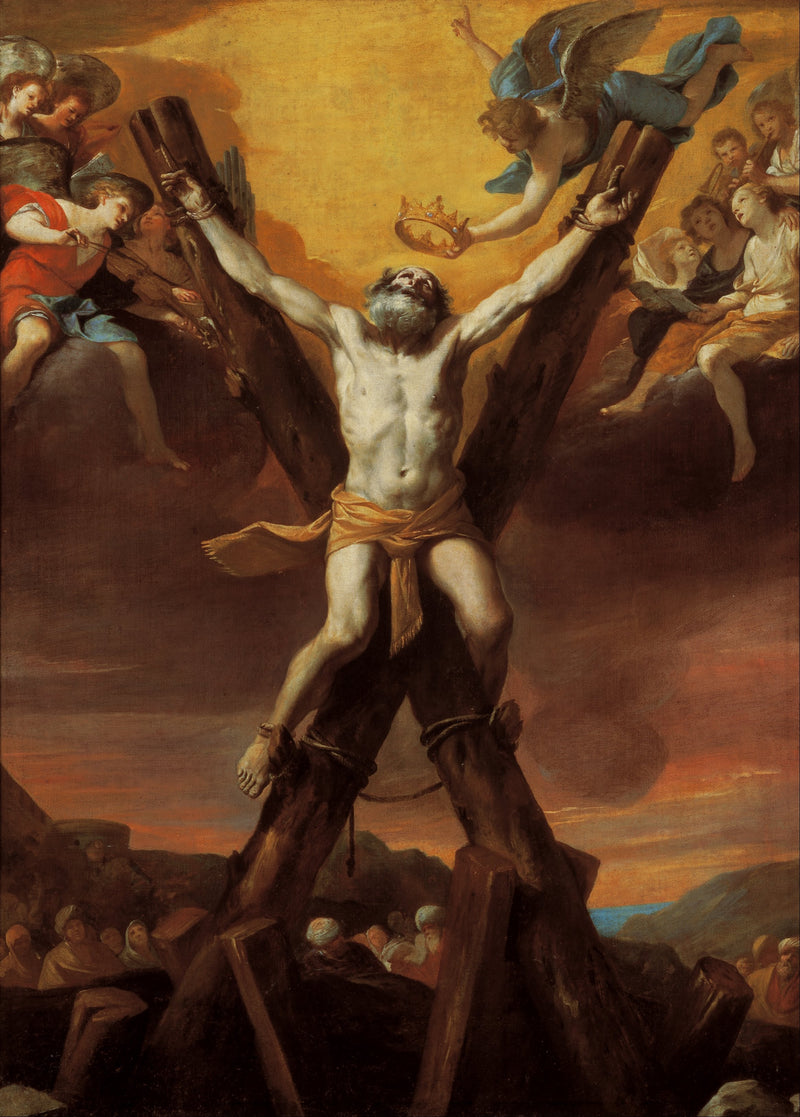 La crocifissione di san Andrea - Mattia Preti