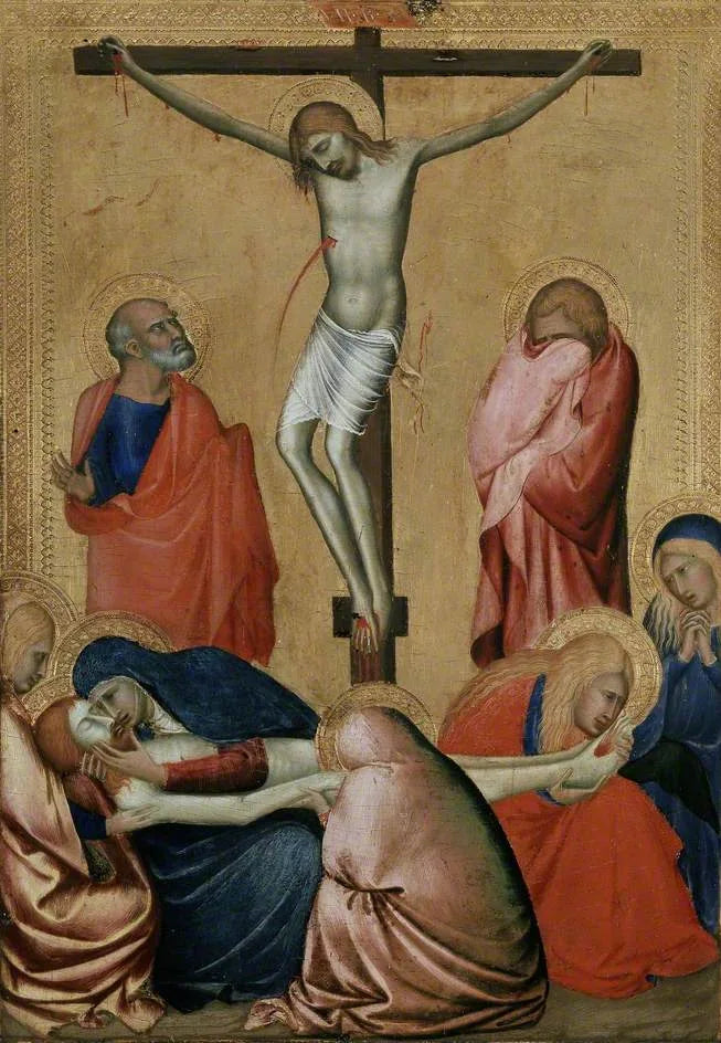 La Crocifissione e il Lamento - Barna da Siena