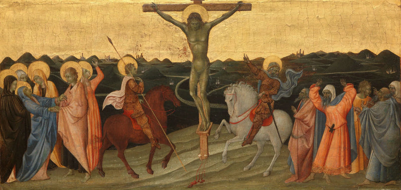 La Crocifissione - Giovanni di Paolo
