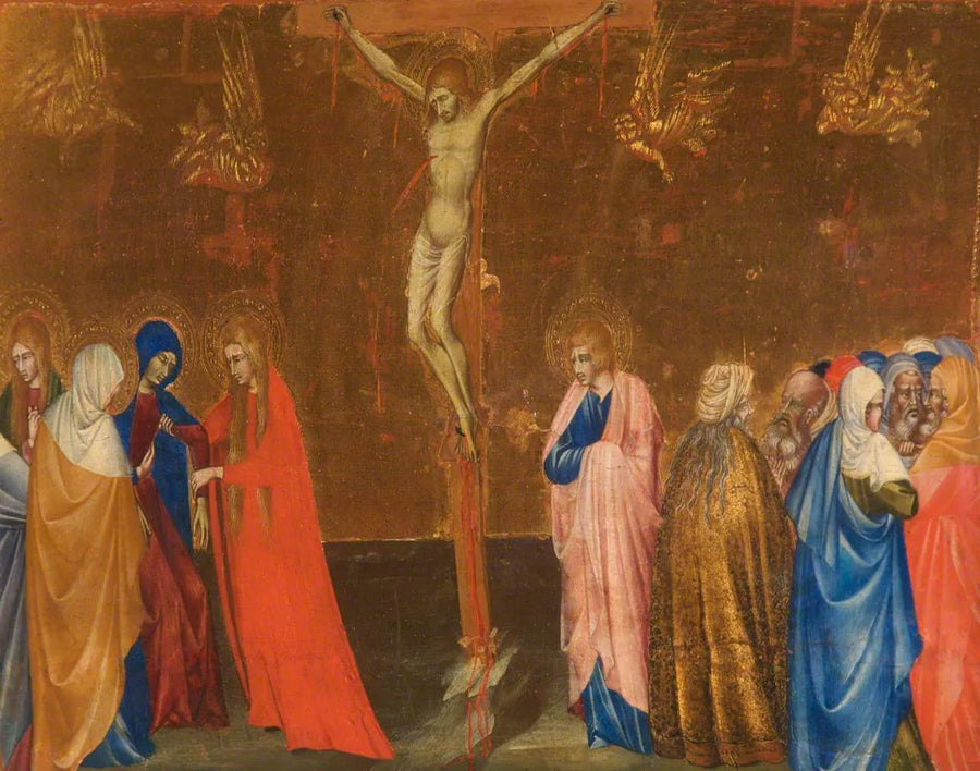 La Crocifissione - Giovanni di Paolo