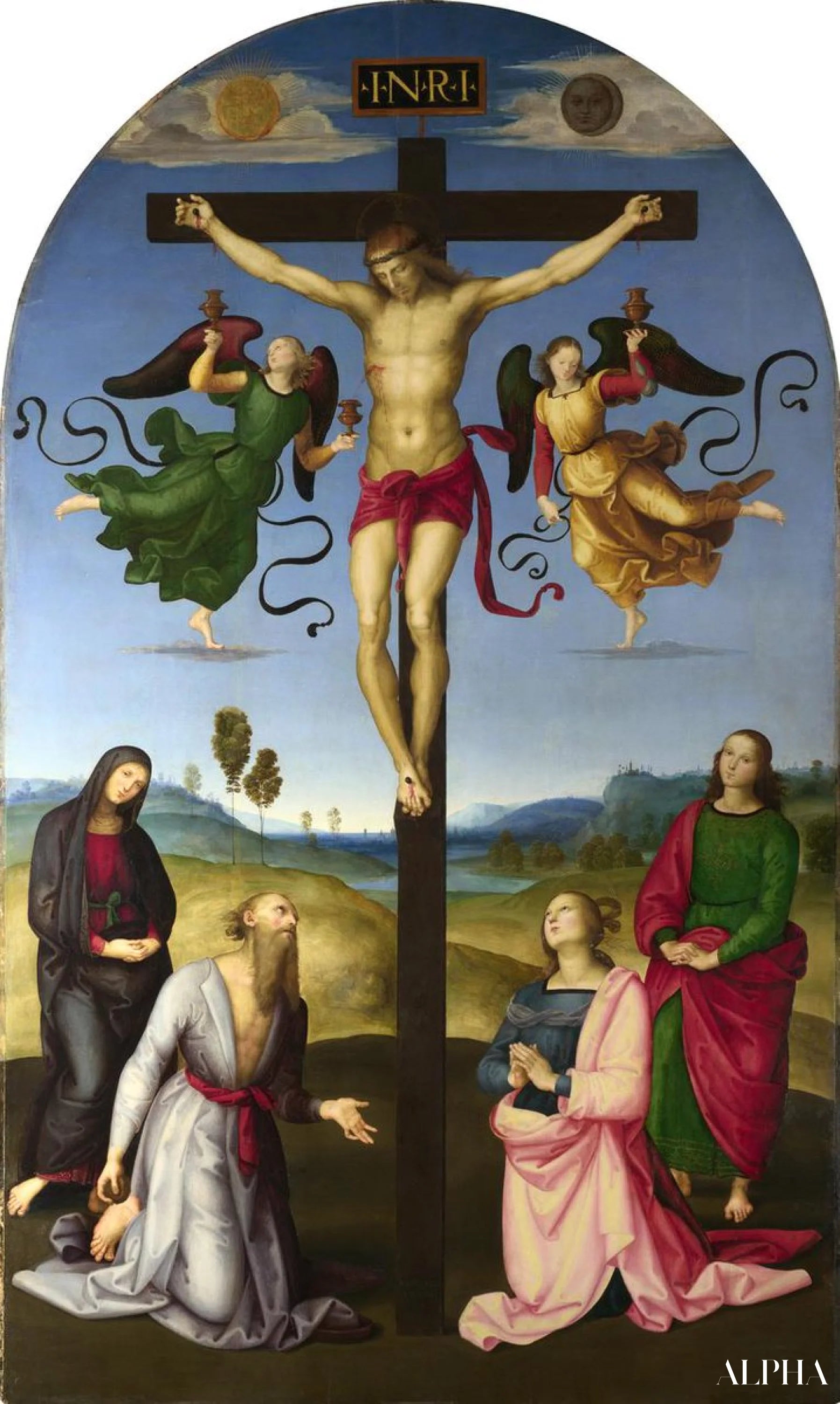 La crucifixion Mond - Raphaël (peintre) - Reproductions de tableaux et peintures haut de gamme