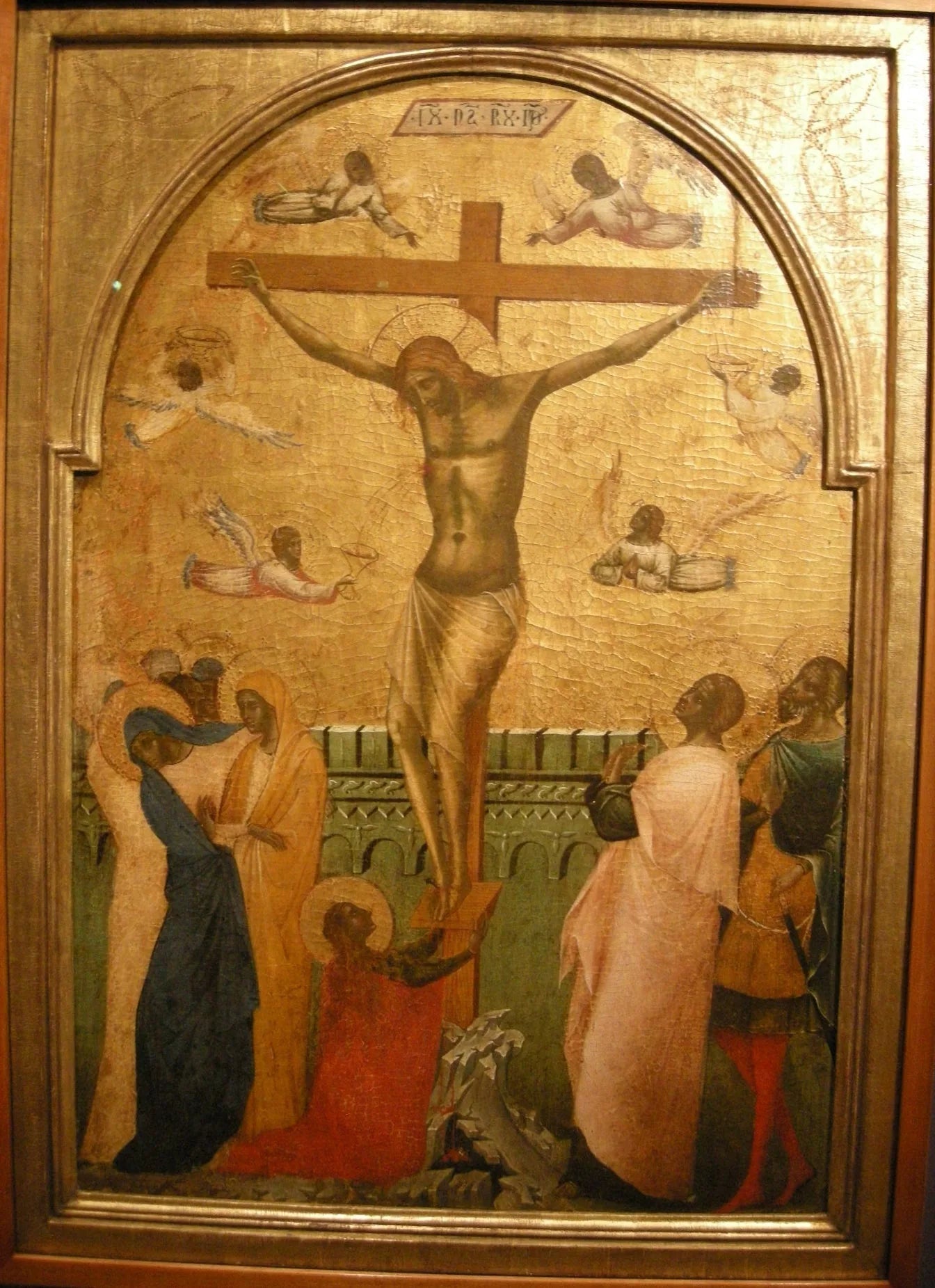 La Crucifixion - Paolo Veneziano image 1 reproduction réalisée par Alpha Reproduction