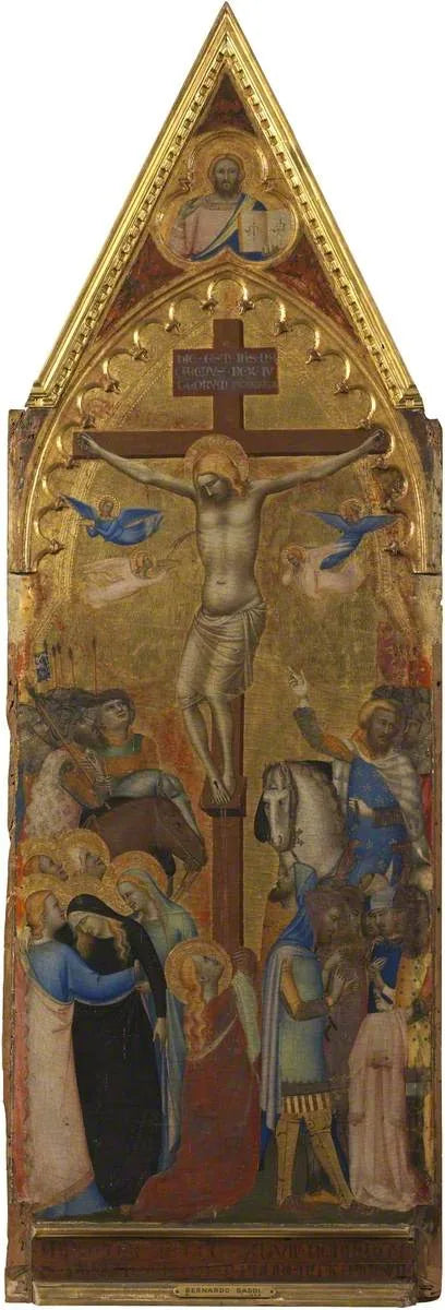 La Crocifissione (polittico, pannello 3 su 5) - Bernardo Daddi