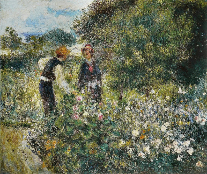 La Raccolta dei fiori - Pierre-Auguste Renoir