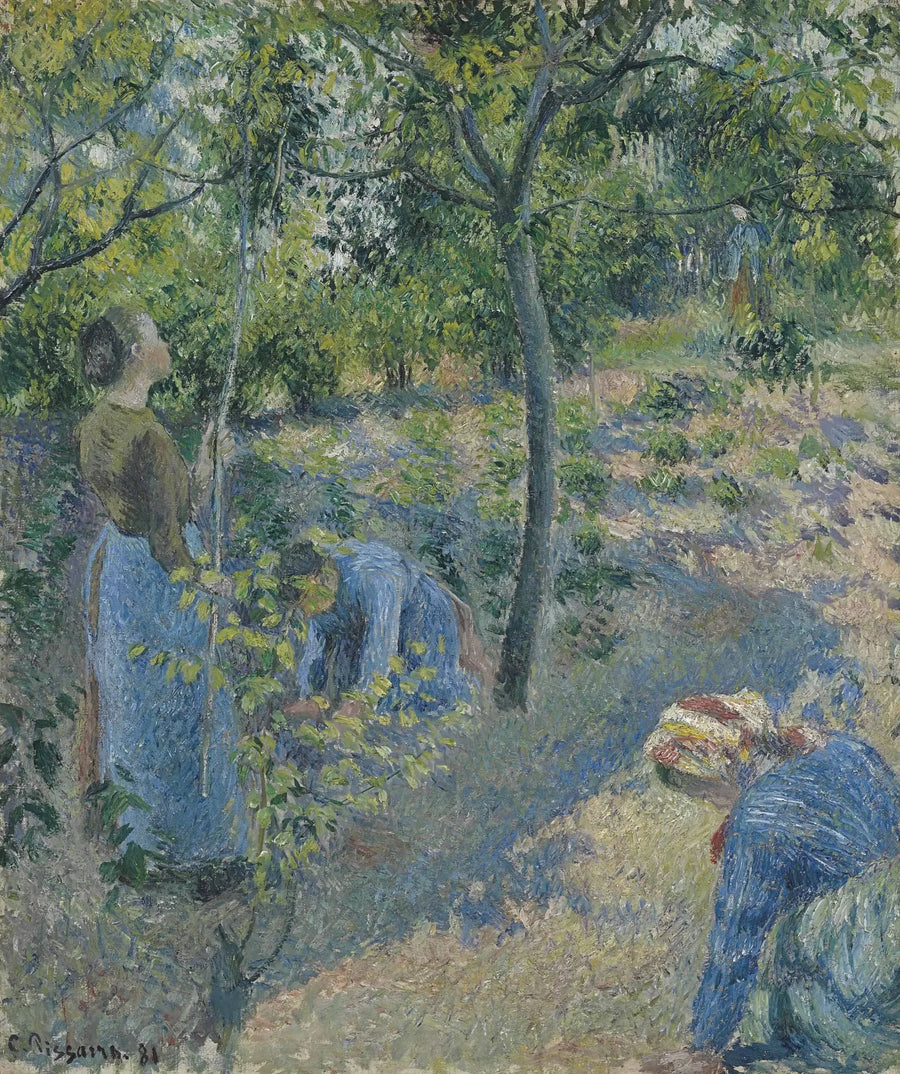 La raccolta delle mele - Camille Pissarro