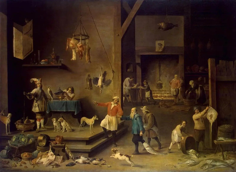 La cucina - David Teniers il Giovane