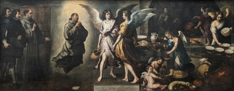 La Cucina degli angeli - Bartolomé Esteban Murillo