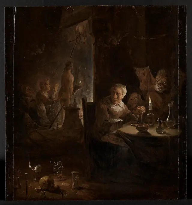 La cucina delle streghe - David Teniers il Giovane