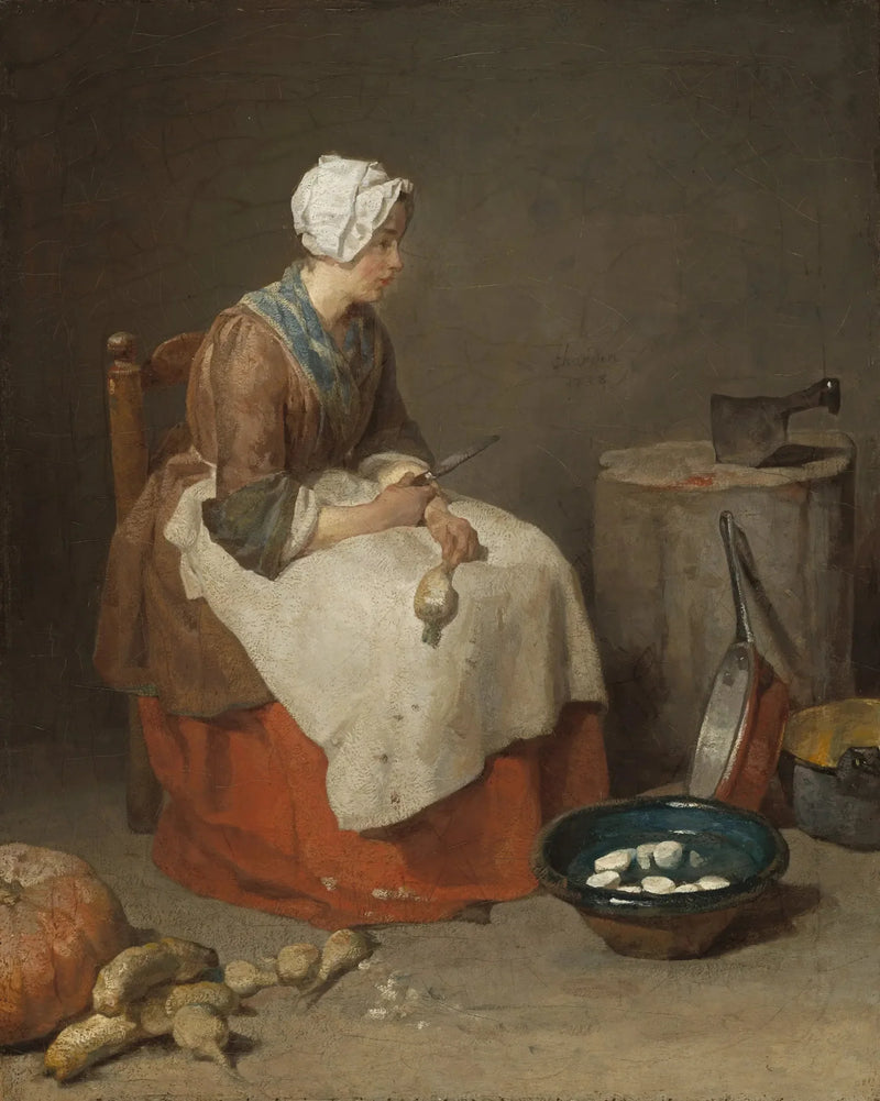 La Cuisinière - Jean Simeón Chardin