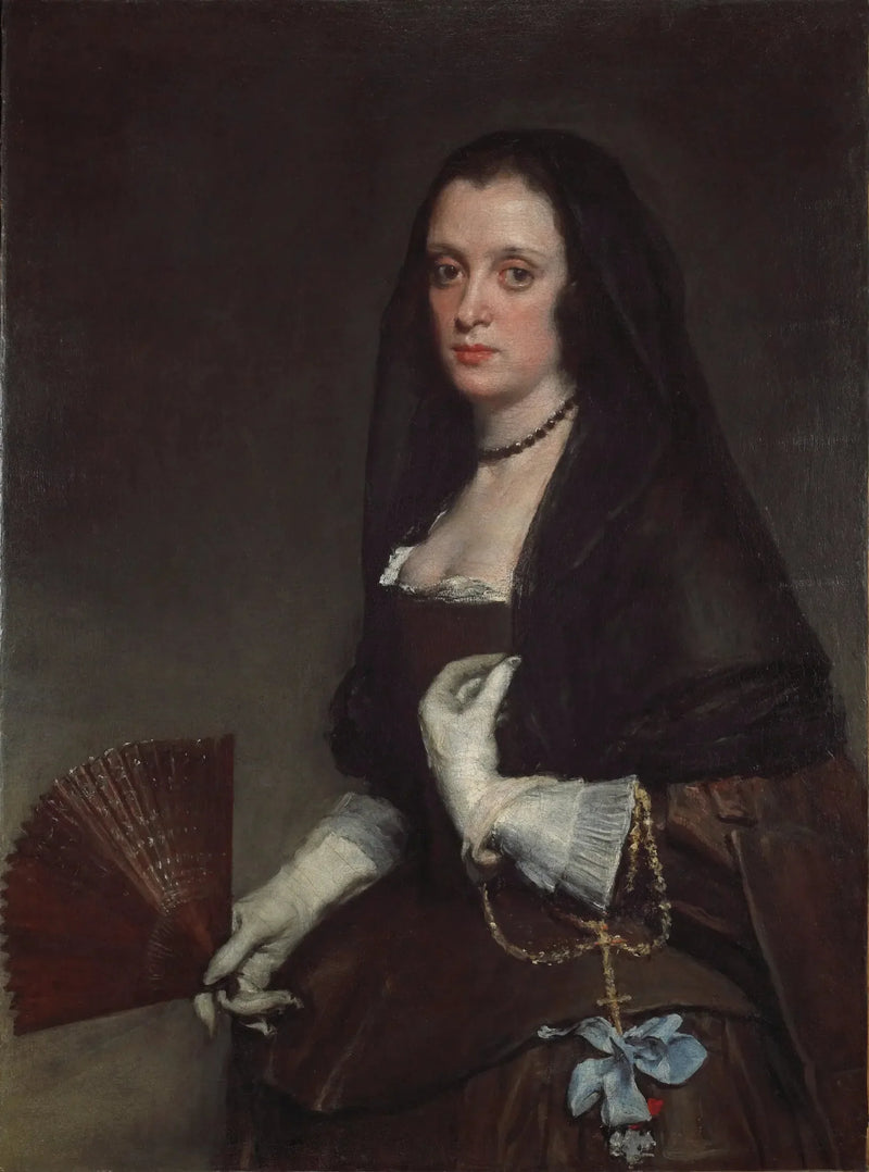La Dame con l'ventaglio - Diego Velázquez