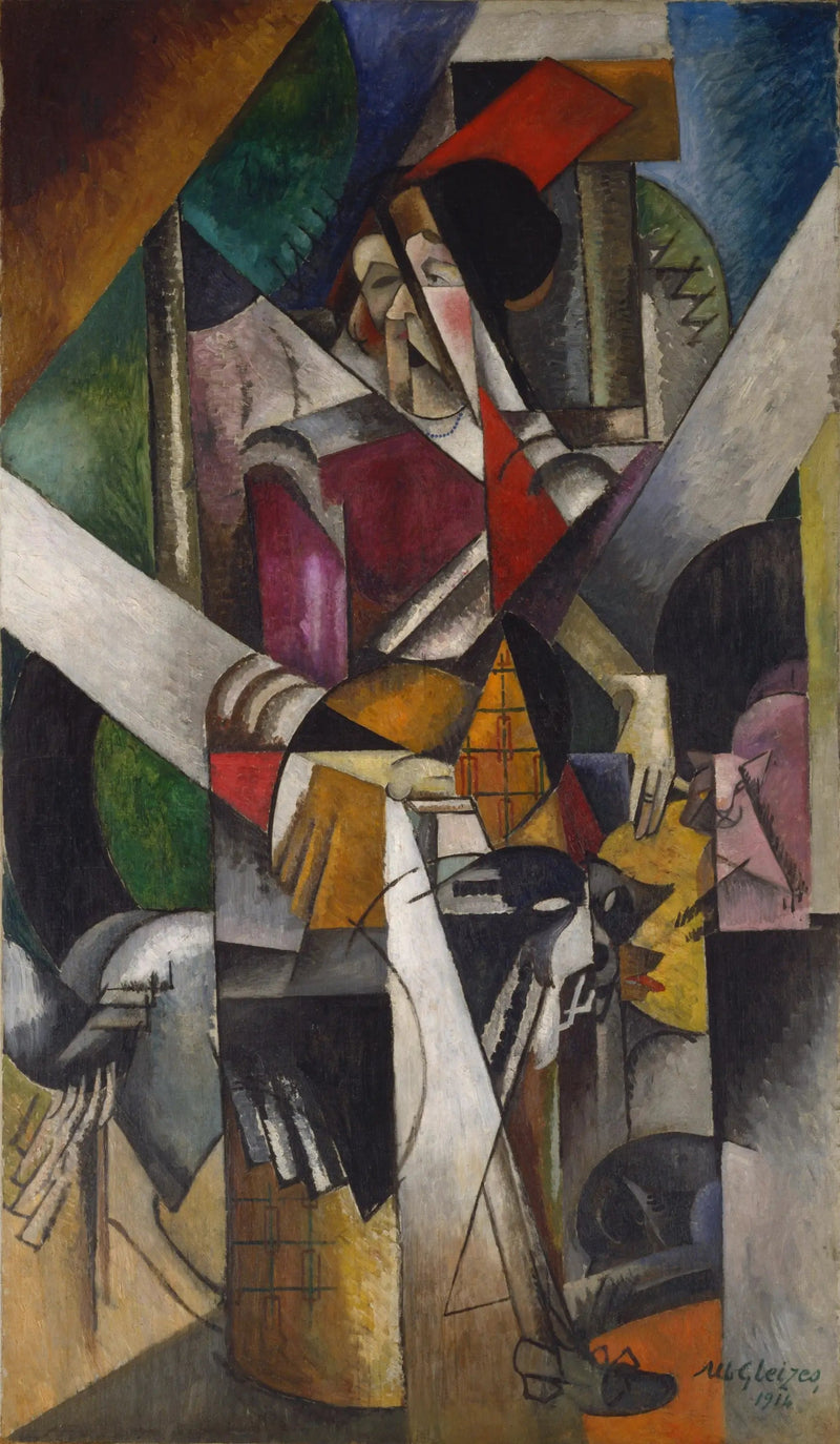 La Dama con le bestie - Albert Gleizes