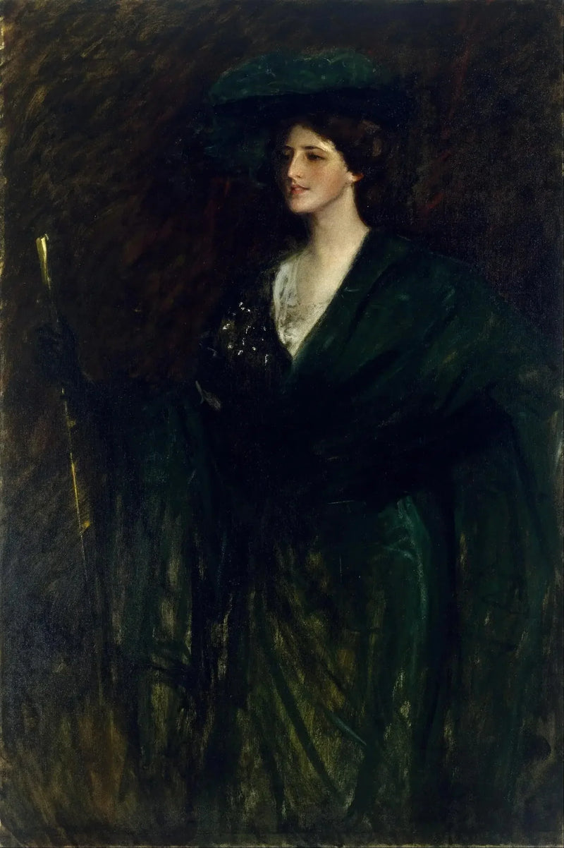 La Dama di Smeraldo - William Merritt Chase