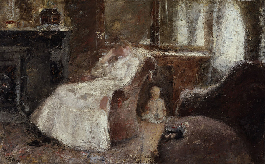 La donna in bianco - Jan Toorop
