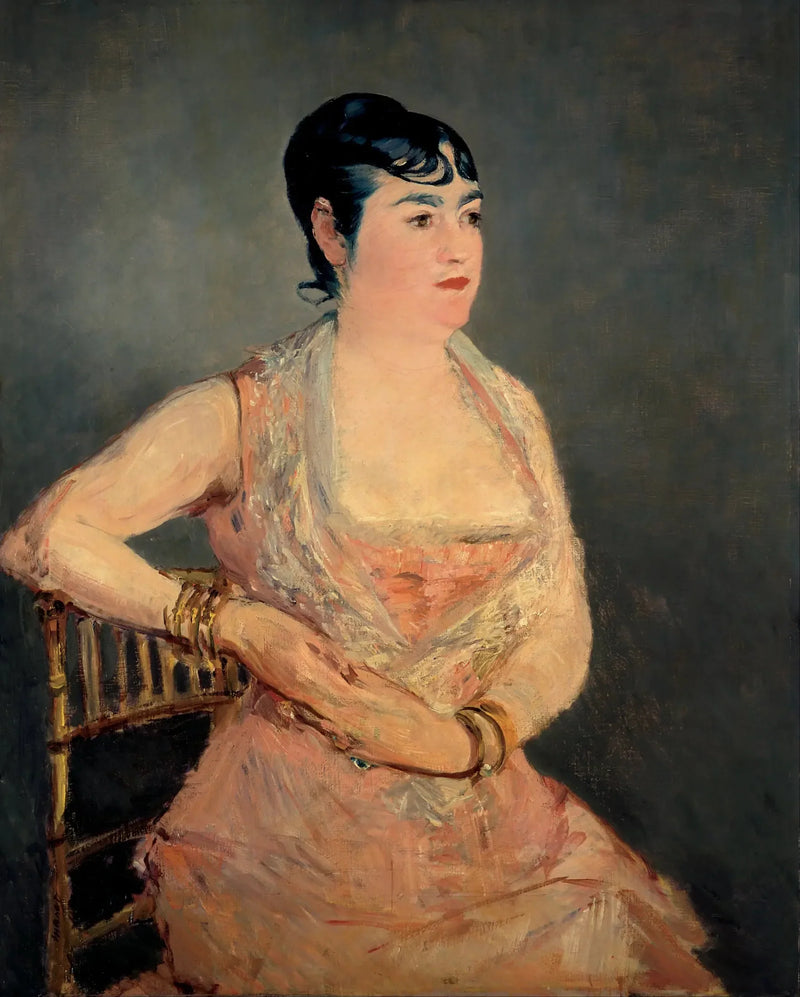 La Donna in rosa - Édouard Manet