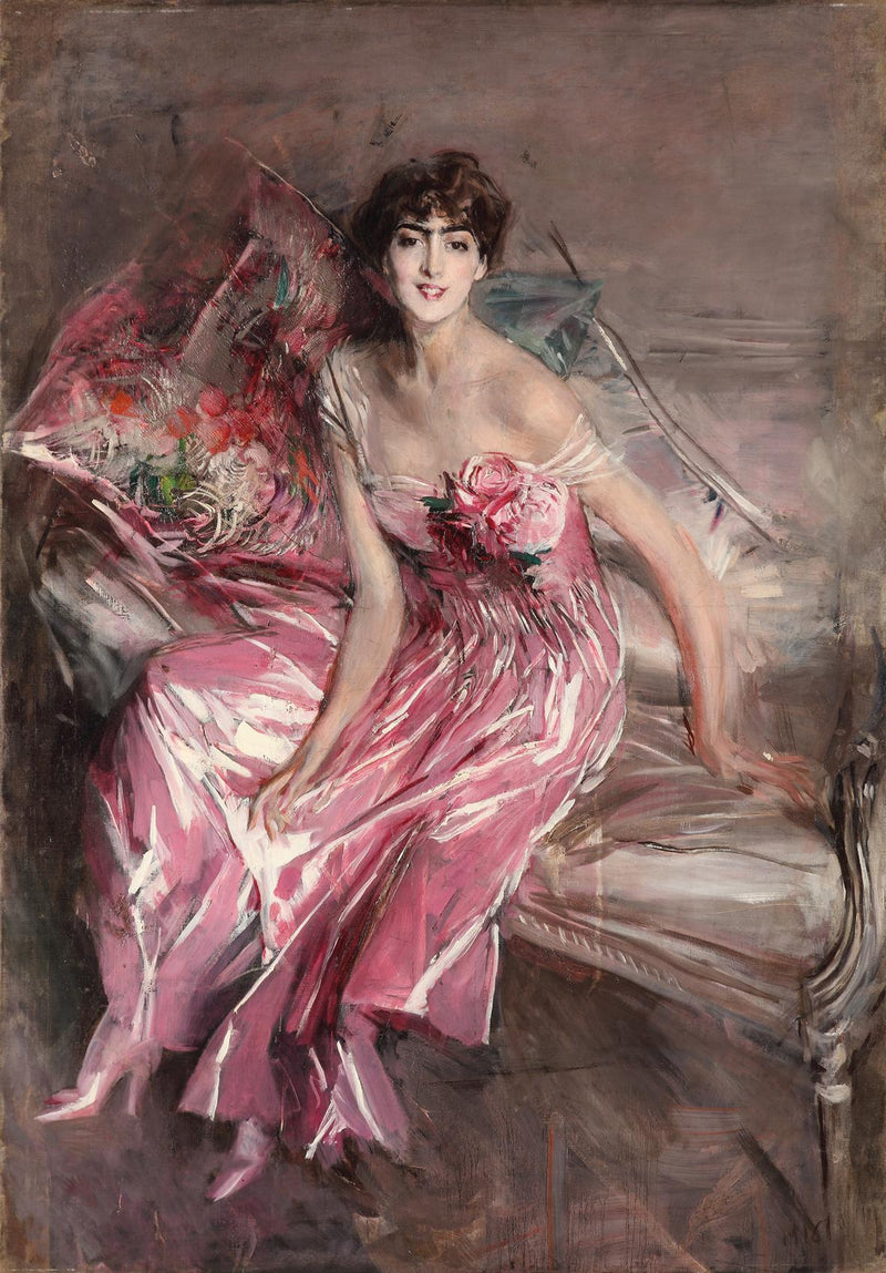 La Dama in rosa - Giovanni Boldini
