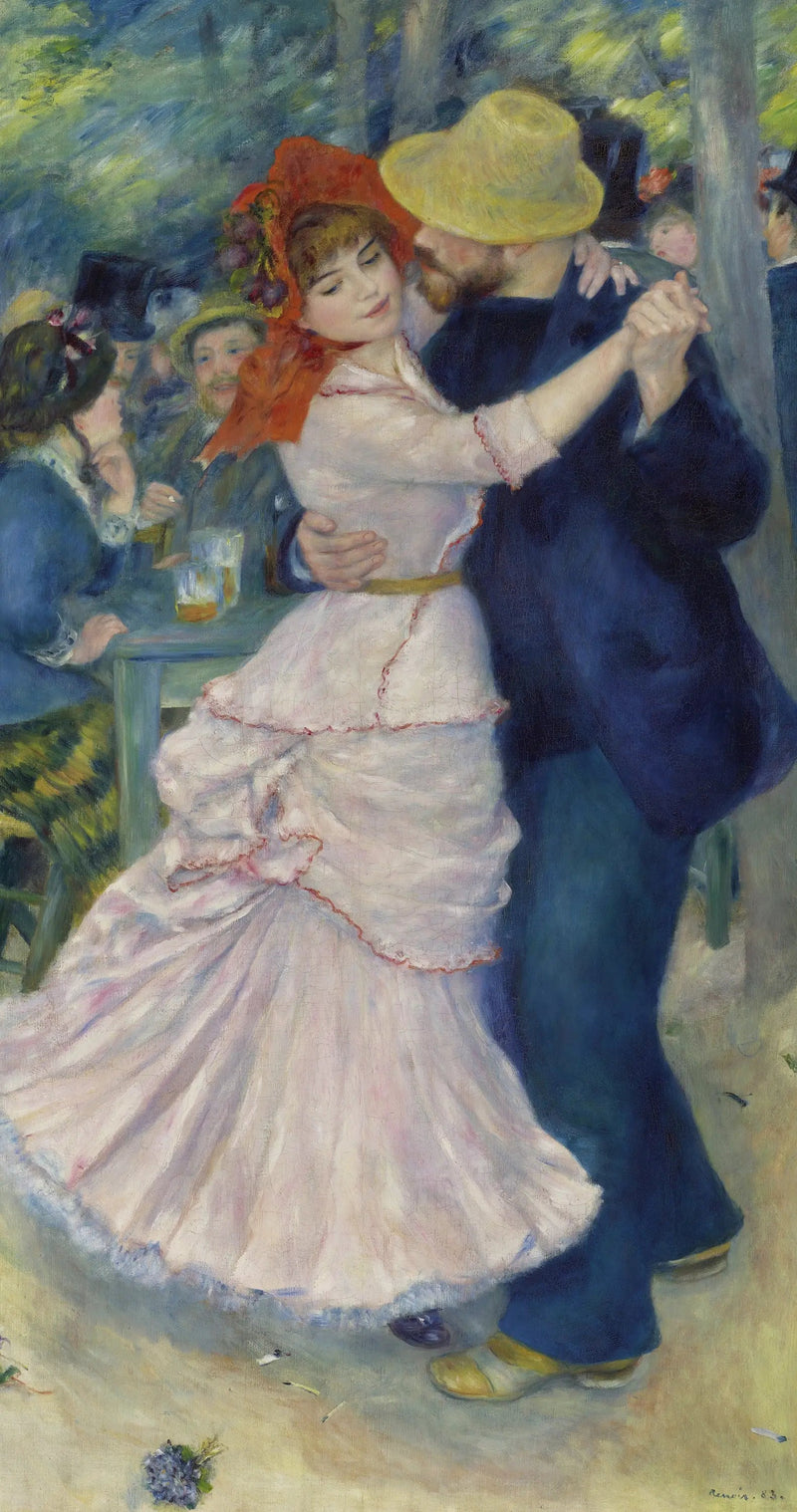 La Danza a Bougival - Pierre-Auguste Renoir