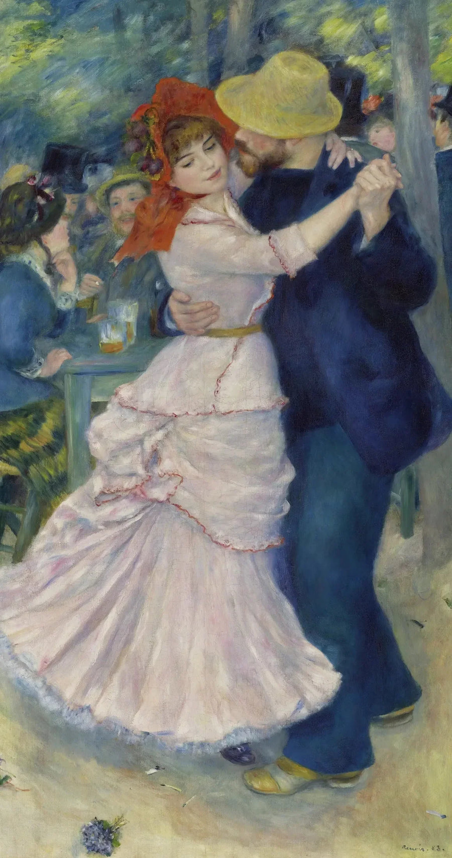 La Danza a Bougival - Pierre-Auguste Renoir
