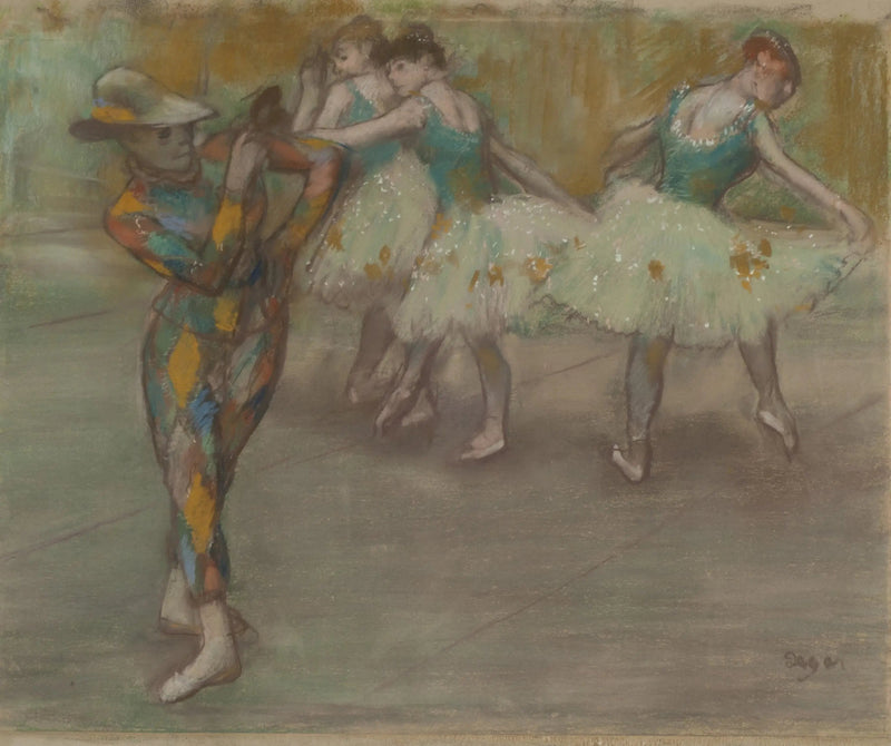 La Danza di Arlecchino - Edgar Degas