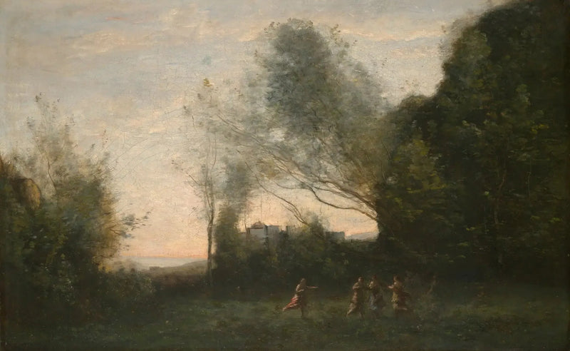 La danza della ninfa - Jean-Baptiste Camille Corot