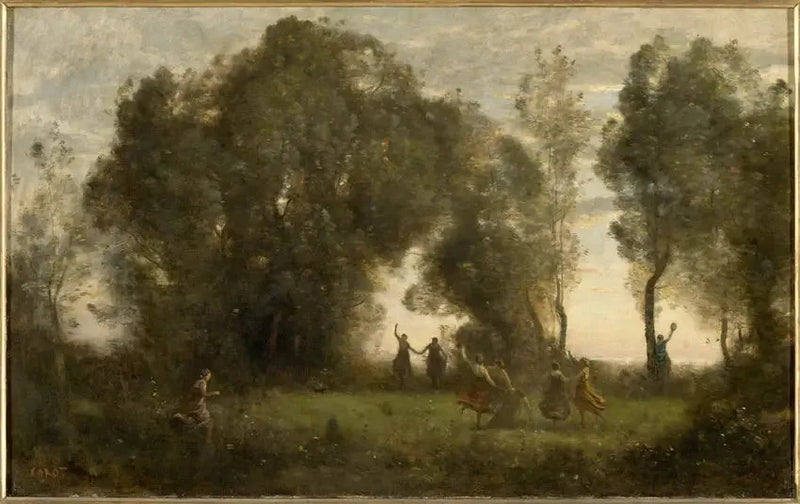 La Danse des ninfe - Jean-Baptiste Camille Corot