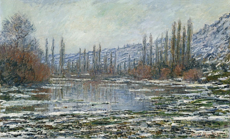 Il disastro a Vétheuil - Claude Monet