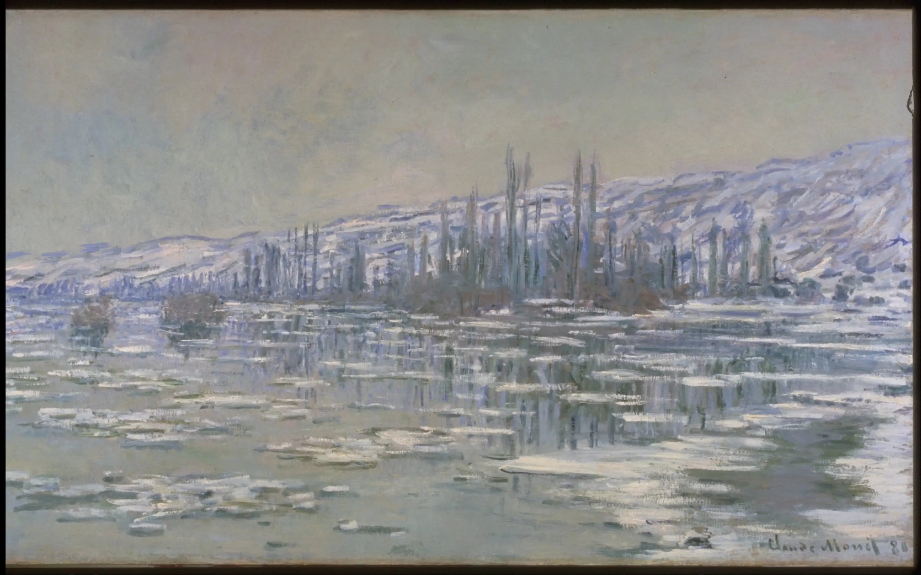 Reproduction du tableau « La Débâcle - Claude Monet » par Alpha Reproduction en peinture à l’huile