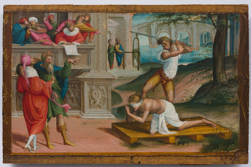 La decapitazione di un santo - Gaudenzio Ferrari