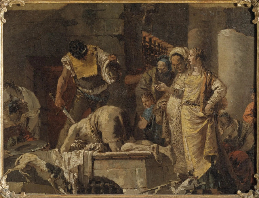 La decapitazione di san Giovanni Battista - Giovanni Battista Tiepolo