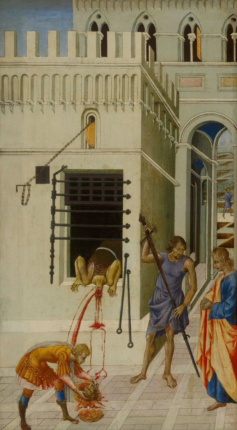 La decapitazione di san Giovanni Battista - Giovanni di Paolo