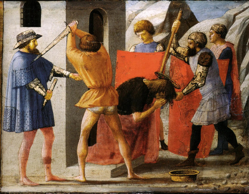 La decapitazione di san Giovanni Battista - Masaccio