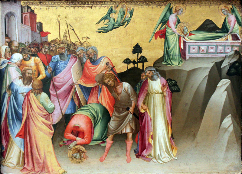 La decapitazione di Santa Caterina d'Alessandria - Lorenzo Monaco
