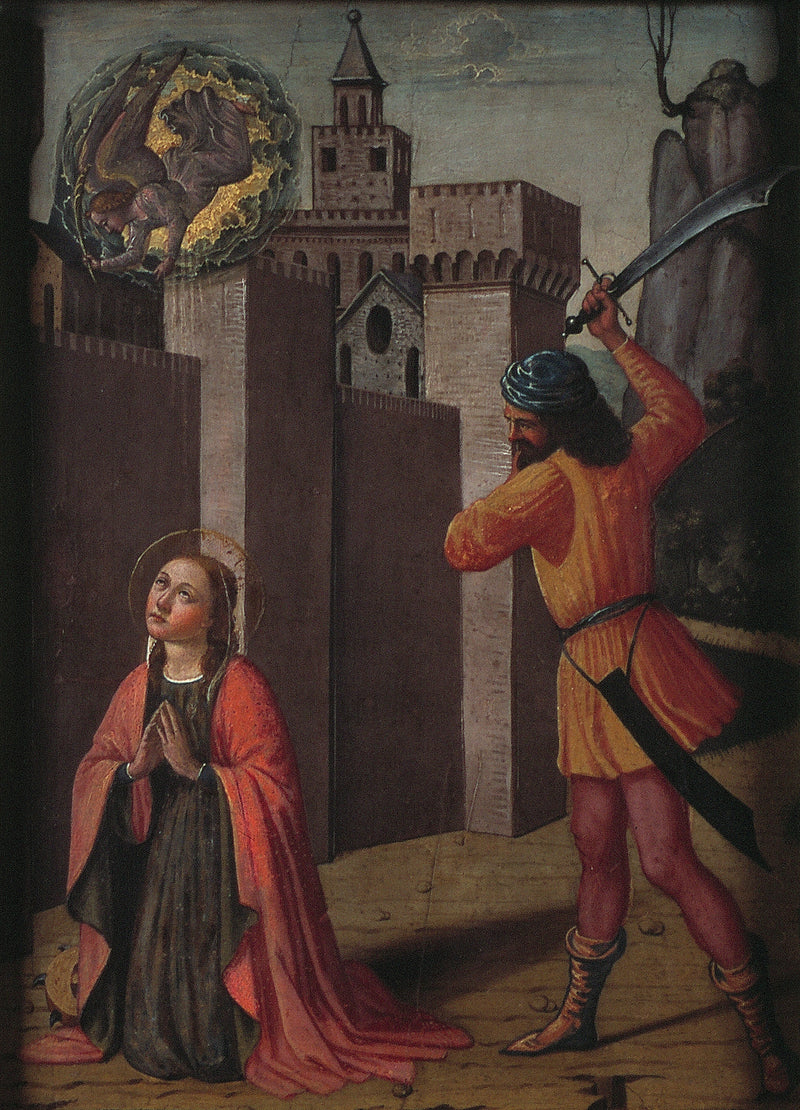 La decapitazione di Santa Caterina d'Alessandria - Pinturicchio