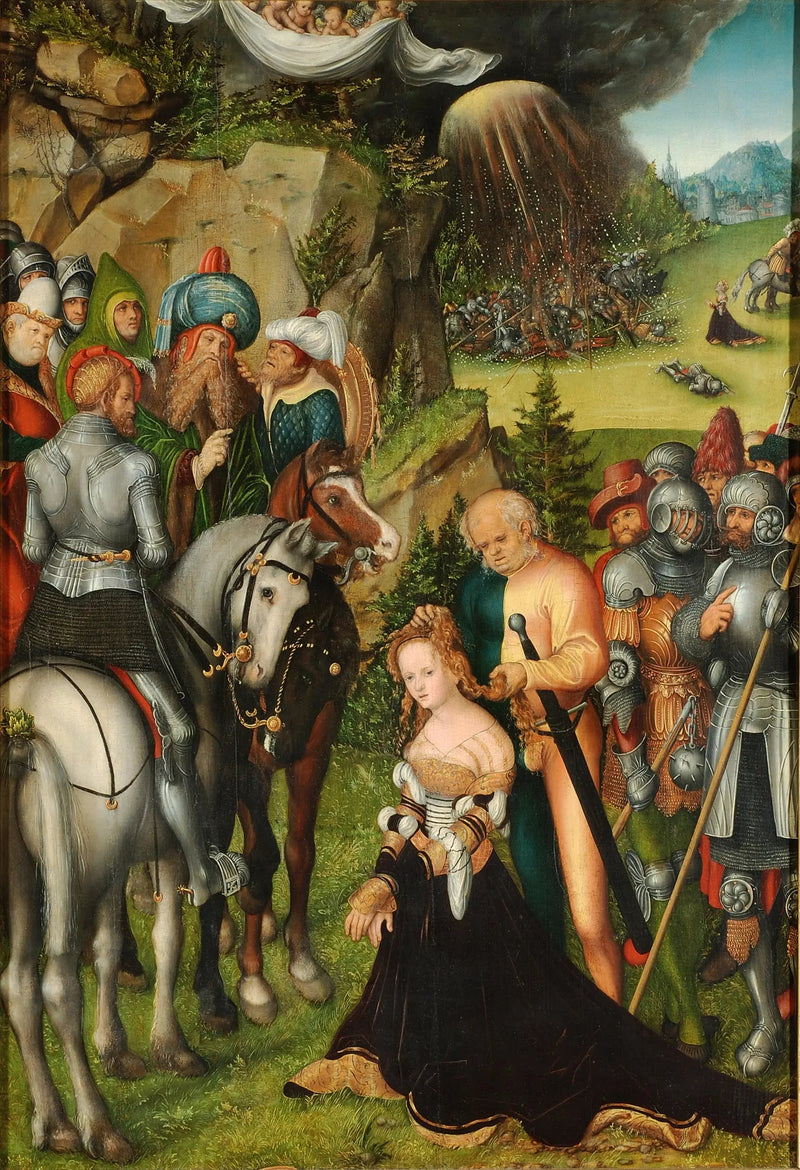 La decapitazione di Santa Caterina - Lucas Cranach il Vecchio
