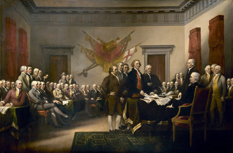 La Dichiarazione d'indipendenza - John Trumbull