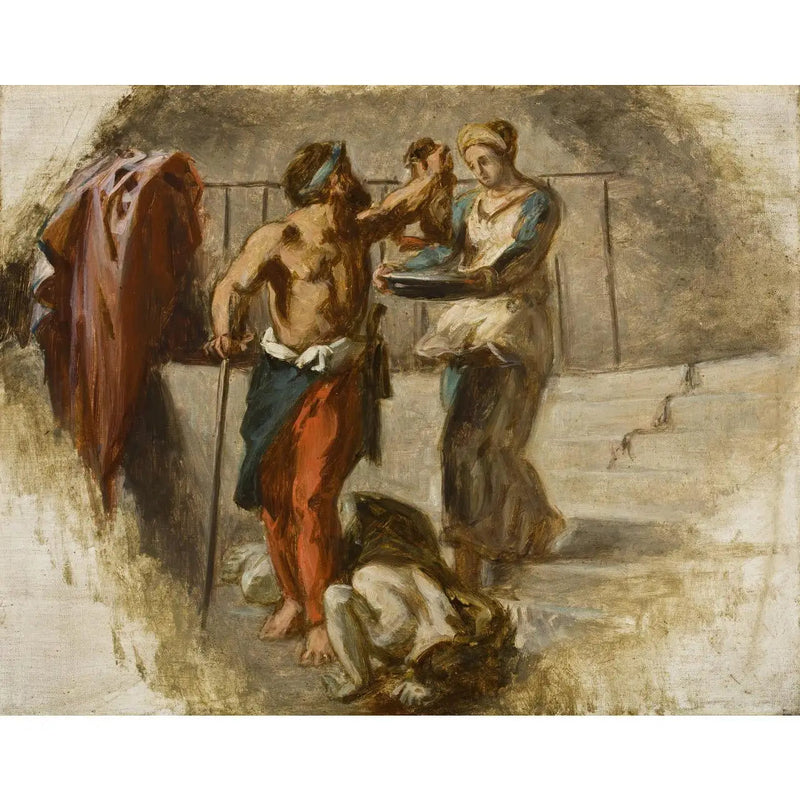 La Decollazione di San Giovanni Battista - Eugène Delacroix