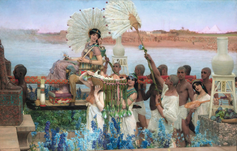 La scoperta di Mosè - Lawrence Alma-Tadema