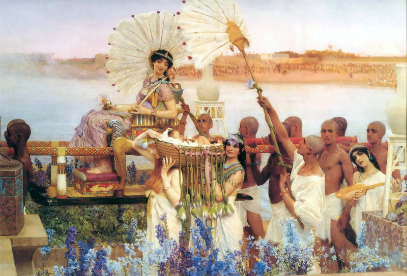 La scoperta di Mosè - Lawrence Alma-Tadema